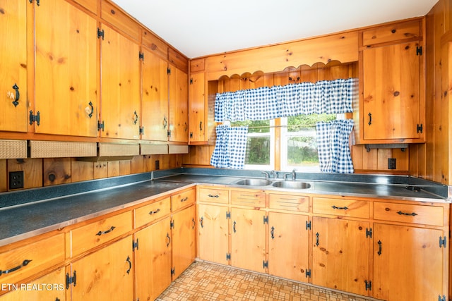 kitchen featuring sink