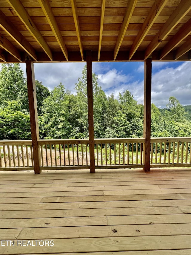 139 Pool Rd, Lafollette, TN 37766 - view of deck