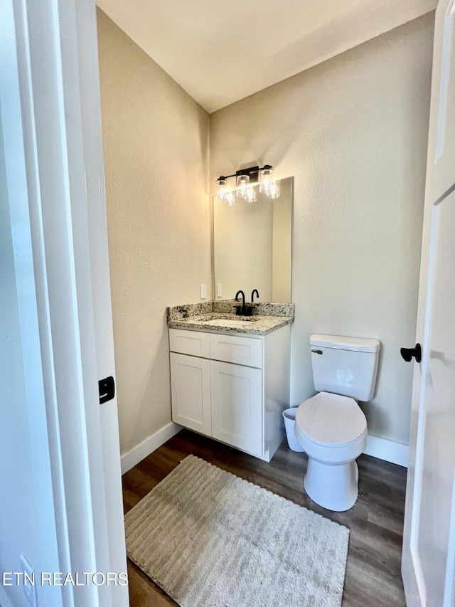 139 Pool Rd, Lafollette, TN 37766 - bathroom with wood finished floors and vanity
