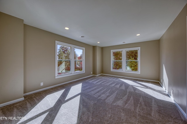 2011 Breakers Pt, Knoxville, TN 37922 - carpeted spare room with baseboards and recessed lighting