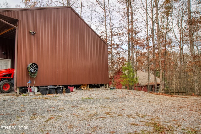 view of home's exterior