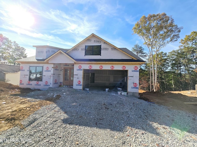 view of property in mid-construction