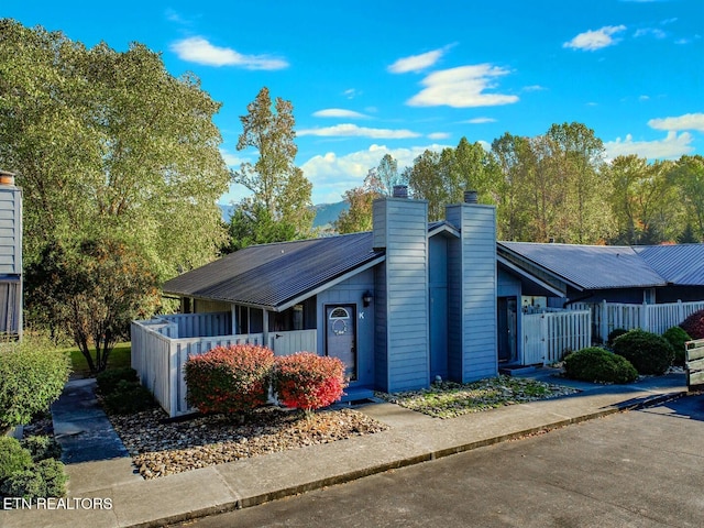 view of ranch-style house