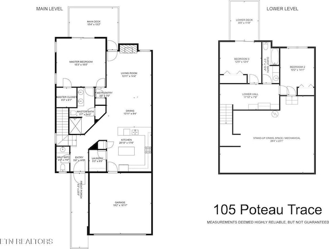 105 Poteau Trce, Loudon, TN 37774 - room layout
