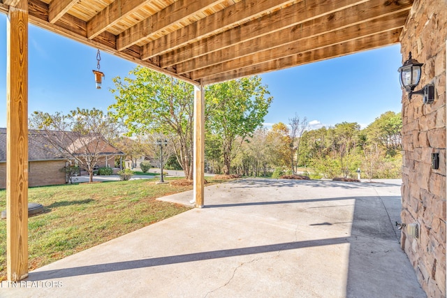 view of patio