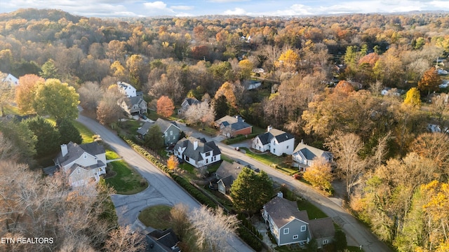 aerial view