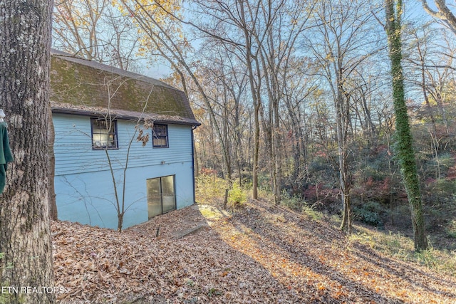 view of side of home