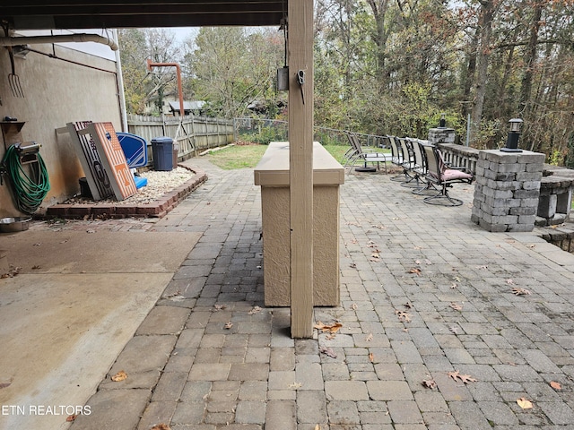 view of patio