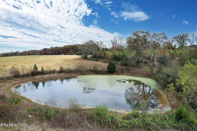 property view of water