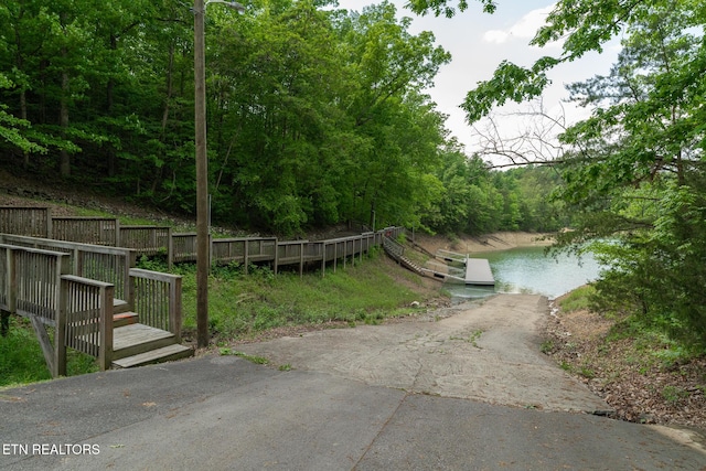 1006 Gordon Way, Sevierville, TN 37876 - view of yard featuring a boat ramp and a water view