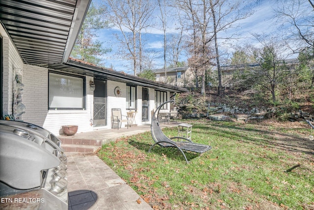 exterior space featuring a patio