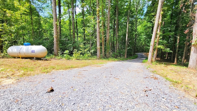 view of road