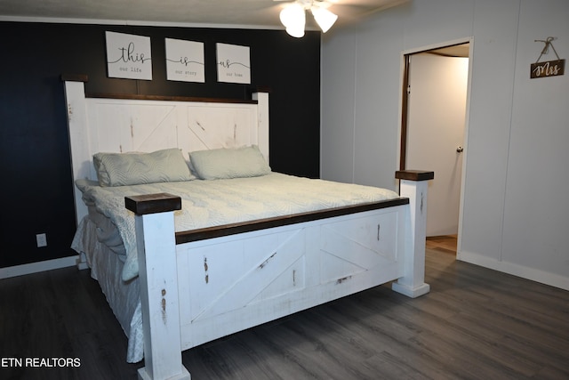 593 Cane Creek Mountain Rd, Tellico Plains, TN 37385 - bedroom with wood finished floors and baseboards
