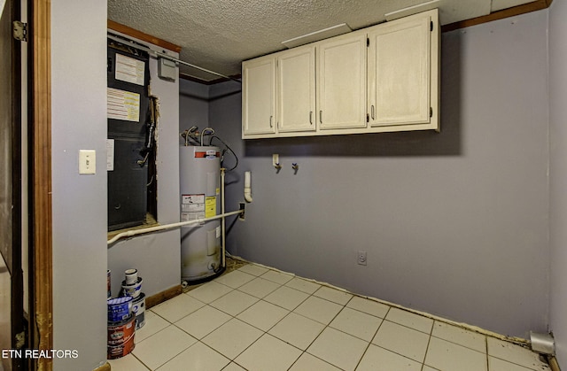 interior space with water heater