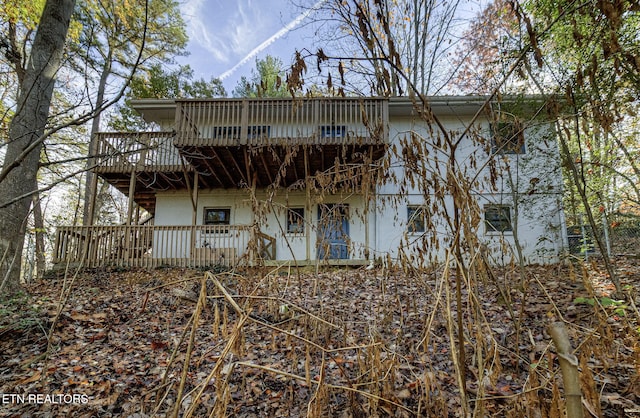 view of rear view of house