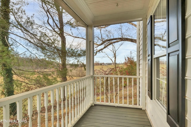 view of deck