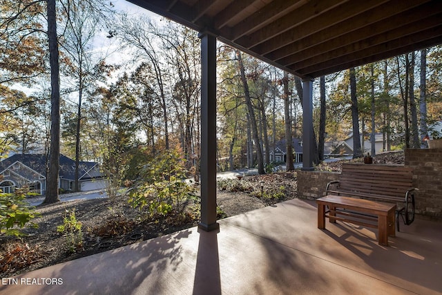 view of patio