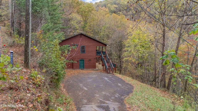 view of front of house