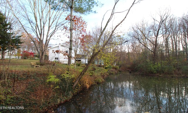 view of water feature