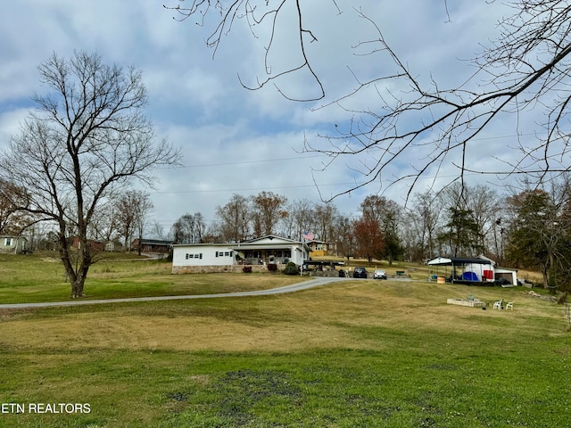 view of yard