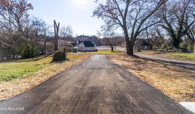 view of road