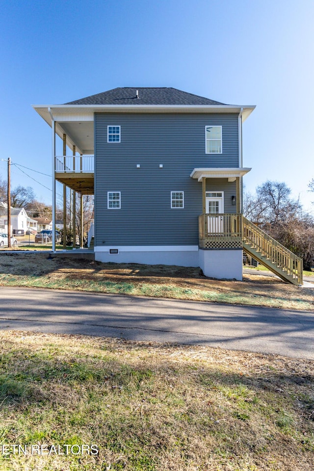 view of property exterior