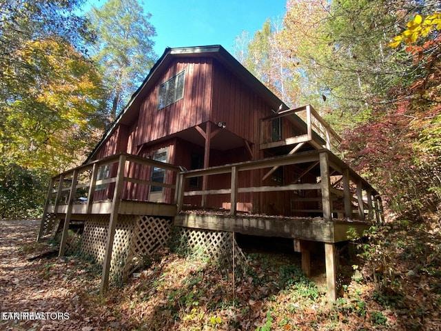 view of rear view of house