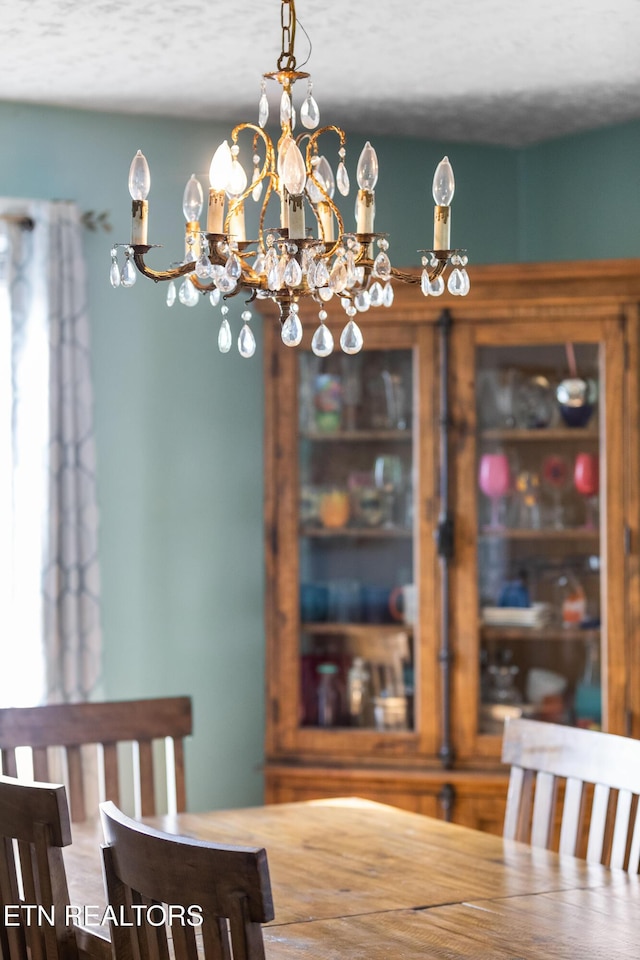 view of dining area