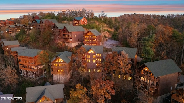1707 High Rock Way, Sevierville, TN 37862 - view of aerial view at dusk