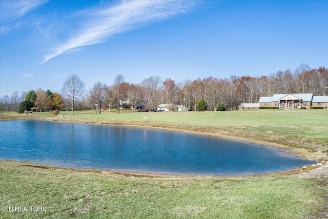 property view of water