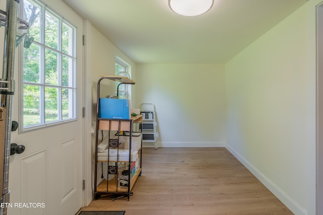 view of utility room