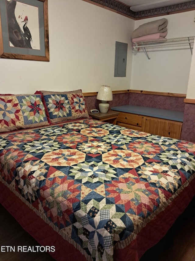 3018 Rivers Edge Dr, Cosby, TN 37722 - bedroom with electric panel
