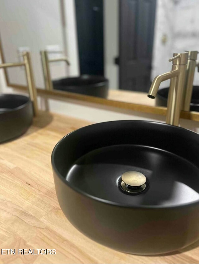 interior details with a sink