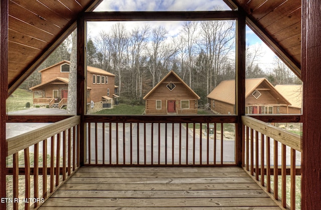 view of deck