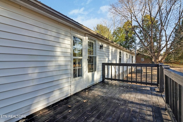 view of deck