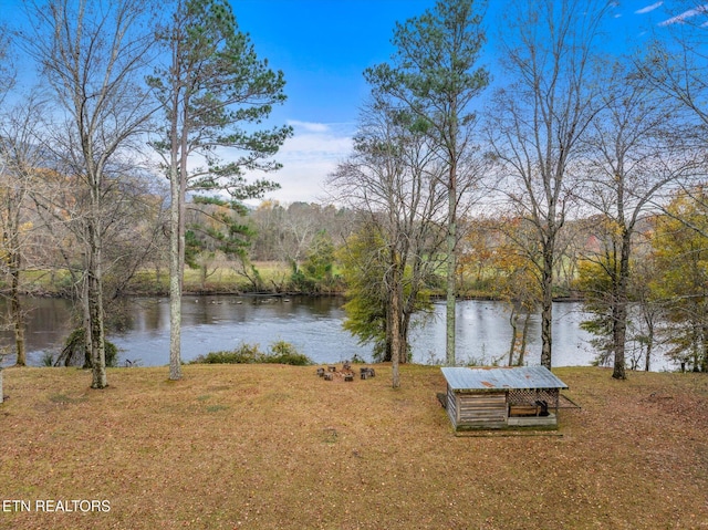 property view of water