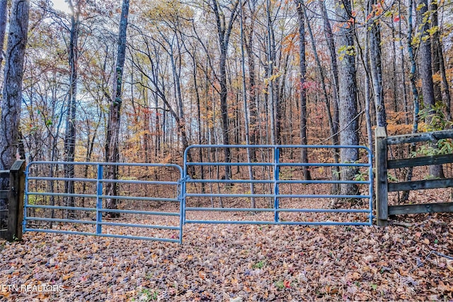 view of gate