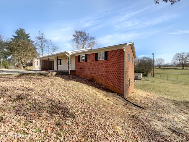 view of front of house featuring a porch