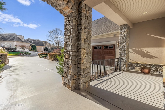 view of patio / terrace with covered porch