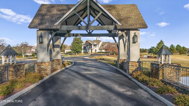 view of road