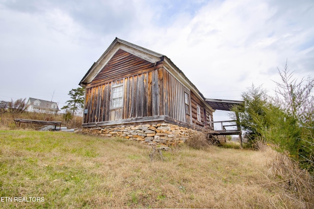 view of side of property