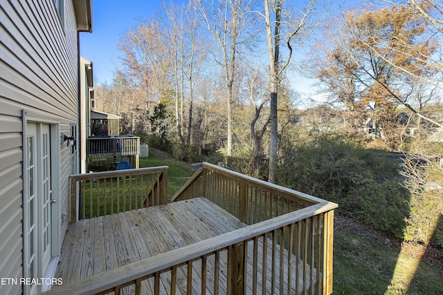 view of deck