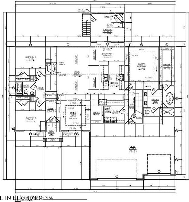 101 Kawga Way, Loudon, TN 37774 - view of floor plan / room layout