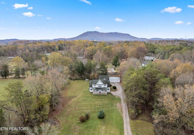 7987 Longmire Rd, Luttrell, TN 37779 - drone / aerial view featuring a mountain view