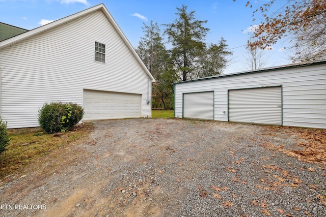 7987 Longmire Rd, Luttrell, TN 37779 - view of garage