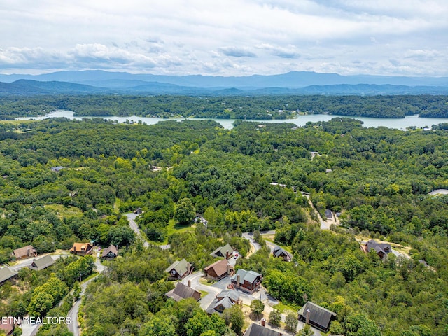2626 Camden Way, Sevierville, TN 37876 - bird's eye view of a water and mountain view and a forest