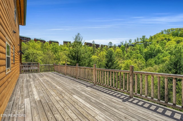 view of deck