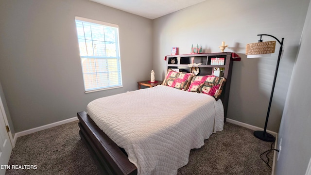 bedroom with carpet flooring