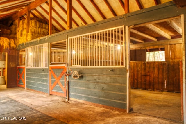 view of stable