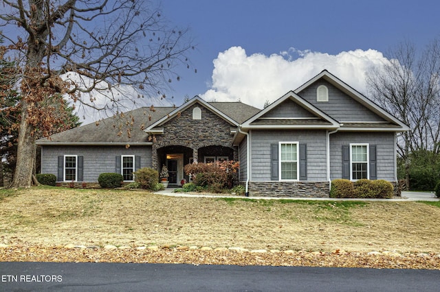 view of craftsman inspired home